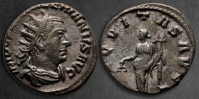 Valerian I AD 253-260. Antioch. Billon Antoninianus