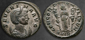 Severina AD 270-275. Rome. Antoninianus Æ silvered