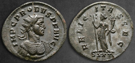 Probus AD 276-282. Ticinum. Antoninianus Æ silvered