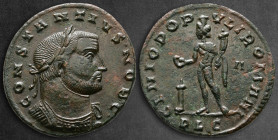 Constantius I Chlorus, as Caesar AD 293-305. Lugdunum (Lyon). Follis Æ