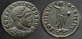 Constantine I the Great AD 306-337. Ticinum. Follis Æ