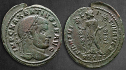 Maxentius AD 306-312. Ostia. Follis Æ