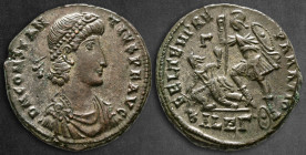 Constantius II AD 337-361. Alexandria. Follis Æ