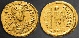 Zeno, second reign AD 476-491. Constantinople. Solidus AV