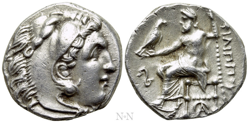 KINGS OF MACEDON. Philip III Arrhidaios (323-317 BC). Drachm. Lampsakos. 

Obv...