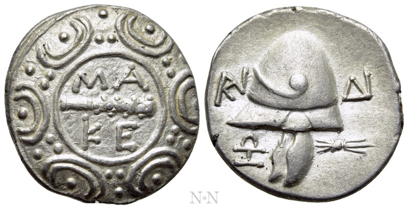 KINGS OF MACEDON. Time of Philip V and Perseus (196-168 BC). Tetrobol. Amphipoli...