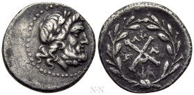 ACHAIA. Achaian League. Elis. Triobol or Hemidrachm (Circa 175-168 BC)