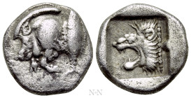 MYSIA. Kyzikos. Diobol (Circa 450-400 BC)