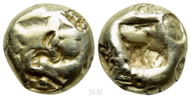 KINGS OF LYDIA. Time of Alyattes to Kroisos (Circa 620/10-550/39 BC). EL 1/12 Stater. Sardes