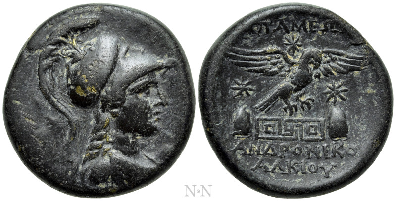 PHRYGIA. Apameia. Ae (Circa 88-40 BC). Andronikos, son of Alkios, magistrate. 
...