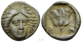 CARIA. Rhodes. Hemidrachm (Circa 404-390 BC)