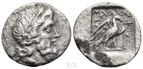 CARIA. Stratonicaea. Hemidrachm (Circa 125-85 BC). Menander, magistrate