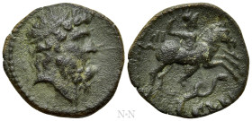 PISIDIA. Isinda. Ae (1st century BC-1st century AD). Dated CY 18 (8/7 BC or 5/6 AD?)