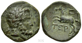 PISIDIA. Termessos. Ae (1st century BC). Dated CY 6 (67/6 BC)