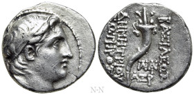 SELEUKID KINGDOM. Demetrios I Soter (162-150 BC). Drachm. Antioch. Dated SE 161 (152/1 BC)