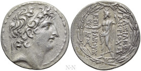 SELEUKID KINGDOM. Antiochos VIII Epiphanes (Grypos) (121/0-97/6 BC). Tetradrachm. Antioch on the Orontes