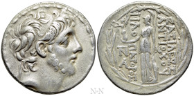 SELEUKID KINGDOM. Antiochos IX Eusebes Philopator (Kyzikenos) (114/3-95 BC). Tetradrachm. Antioch on the Orontes