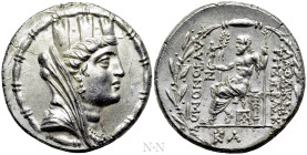 SELEUKIS & PIERIA. Laodicea ad Mare. Tetradrachm (78/7-17/6 BC). Dated CY 17 (65/4 BC)