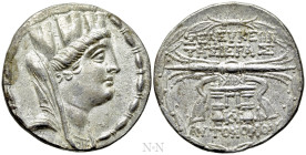 SELEUKIS & PIERIA. Seleukeia Pieria. Tetradrachm (105/4-83/2 BC). Dated CY 13 (97/96 BC)