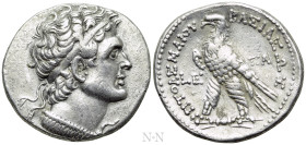 PTOLEMAIC KINGS OF EGYPT. Ptolemy VI and Ptolemy VIII (Coregency, 170-164 BC). Tetradrachm. Paphos. Dated RY 5 (166/5 BC)