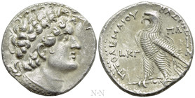 PTOLEMAIC KINGS OF EGYPT. Ptolemy VI Philometor (Second sole reign, 163-145 BC). Tetradrachm. Paphos. Dated RY 23 (159/8 BC)