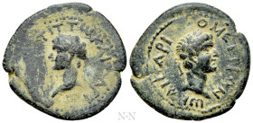 UNCERTAIN MINT. Titus and Domitian (Caesares, 69-79 and 69-81, respectively). Ae