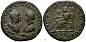 MOESIA INFERIOR. Marcianopolis. Gordian III and Tranquillina (238-244). Ae Pentassarion. Prosius Tertullianus, legatus Augusti pro praetore