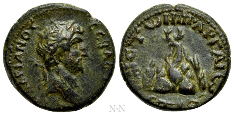 CAPPADOCIA. Caesarea. Hadrian (117-138). Ae. Dated RY 19 (134/5). 

Obv: [ΑΥΤ]...