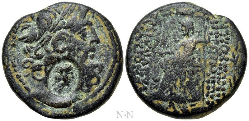 SELEUCIS & PIERIA. Antioch. Ae Tetrachalkon (63-28 BC). Dated year 4 of the Caes...