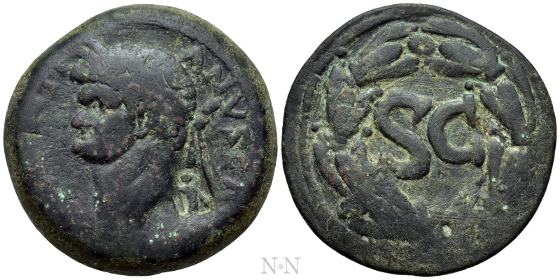 SELEUCIS & PIERIA. Antioch. Domitian (81-96). Ae As. 

Obv: IMP DOMITIANVS CAE...