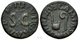 AUGUSTUS (27 BC-14 AD). Quadrans. Rome. Lamia, Silius and Annius, moneyers