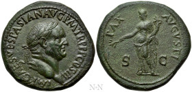 VESPASIAN (69-79). Sestertius. Rome