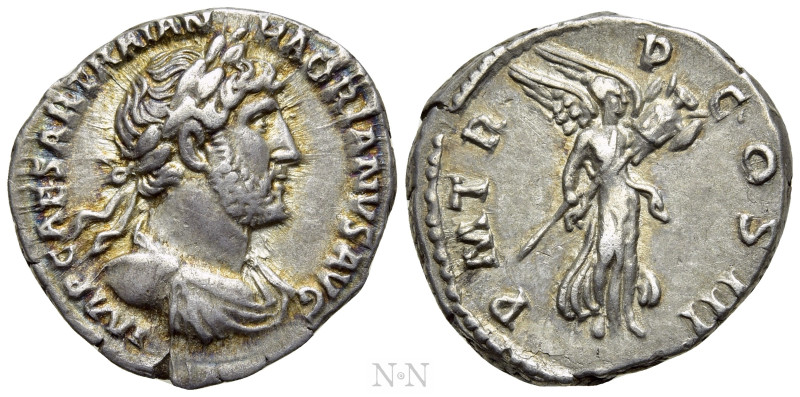 HADRIAN (117-138). Denarius. Rome. 

Obv: IMP CAESAR TRAIAN HADRIANVS AVG. 
L...