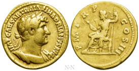 HADRIAN (117-138). GOLD Aureus. Rome