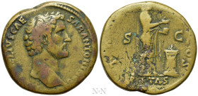 ANTONINUS PIUS (Caesar, 138). Sestertius. Rome