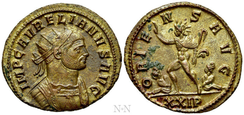 AURELIAN (270-275). Antoninianus. Siscia. 

Obv: IMP C AVRELIANVS AVG. 
Radia...