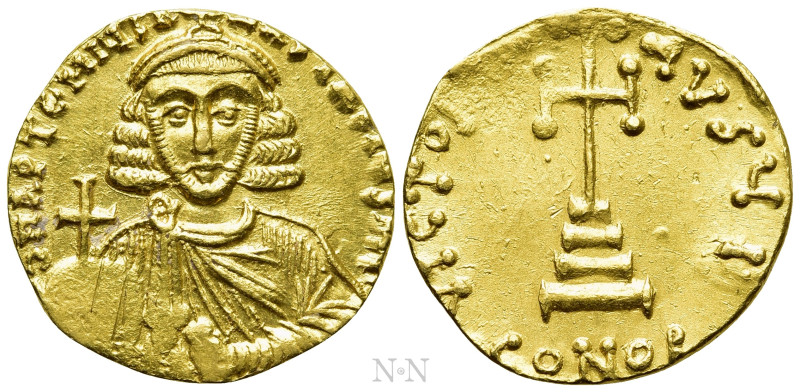 ANASTASIUS II ARTEMIUS (713-715). GOLD Solidus. Constantinople. 

Obv: D N ART...