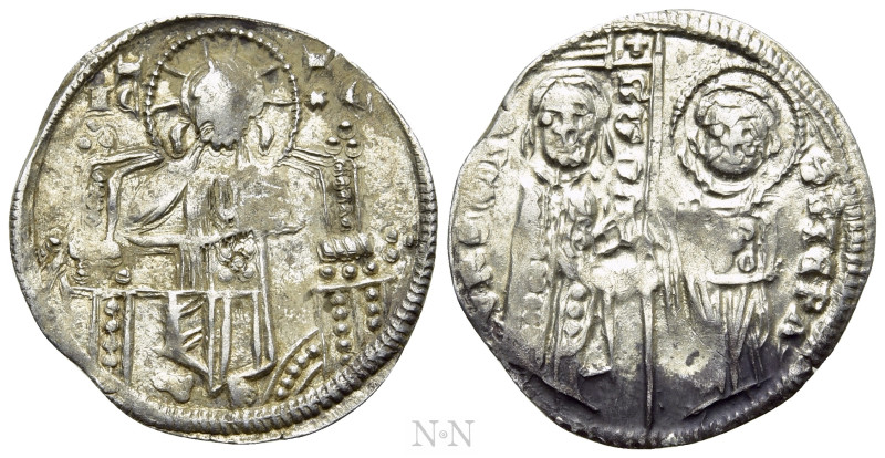 SERBIA. Stefan Uroš II Milutin (King, 1282-1321). Dinar. 

Obv: IC - XC. 
Chr...