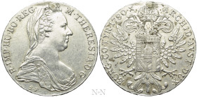 HOLY ROMAN EMPIRE. Maria Theresia (1740-1780). Taler (1780-SF)