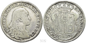 ITALY. Napoli. Ferdinando IV  di Borbone (1759-1816). Piastra - 120 Grana (1788-DP)