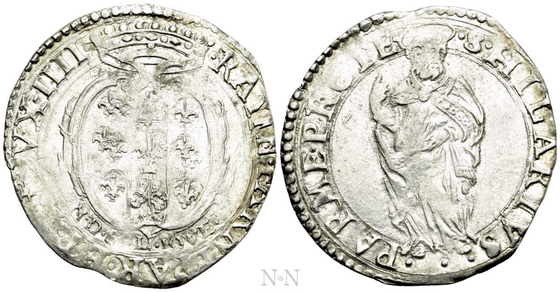 ITALY. Parma. Ranuccio Farnese (1592-1622). Giulio da 9 Soldi. 

Obv: RAN FARN...