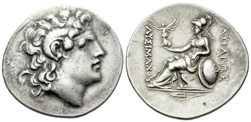 Kingdom of Thrace, Lysimachus, 323-281 Uncertain mint or Kallatis Tetradrachm ci...