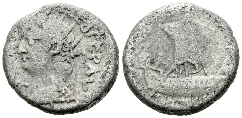 Egypt, Alexandria Nero, 54-68 Tetradrachm circa 66-67 (year 13), billon 23.40 mm...