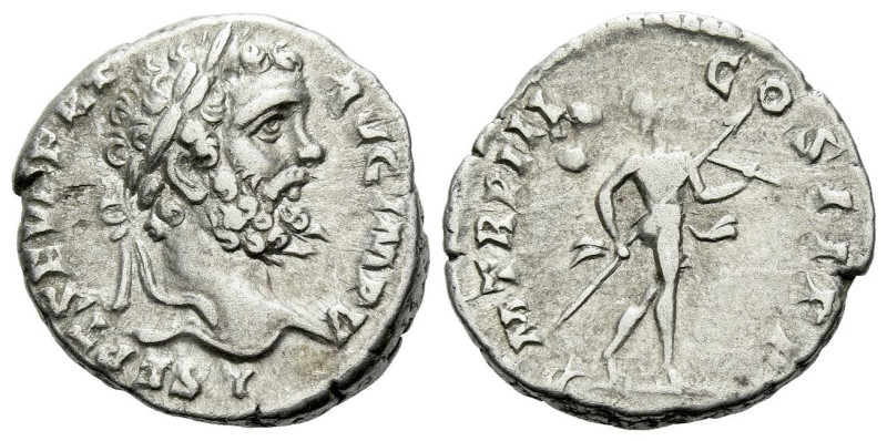 Septimius Severus, 193-211 Denarius Rome 195, AR 17.00 mm., 3.45 g.
Laureate he...