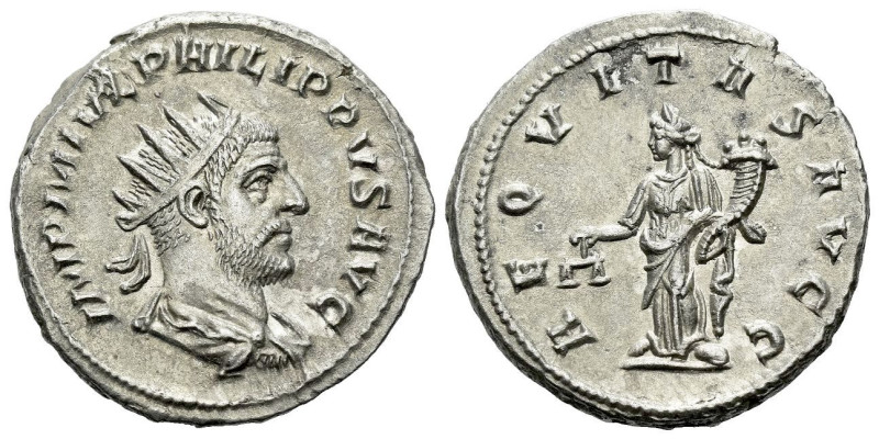 Philip I, 244-249 Antoninianus Antiochia circa 247-249, AR 20.00 mm., 4.14 g.
R...