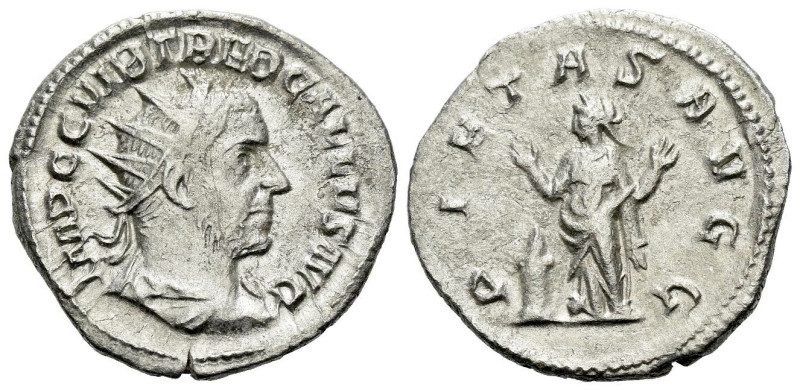 Trebonianus Gallus, 251-253 Antoninianus Rome 253, AR 22.00 mm., 3.29 g.
Radiat...