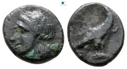 Sicily. Akragas circa 300-200 BC. Bronze Æ