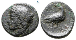 Sicily. Akragas circa 287-279 BC. Onkia Æ