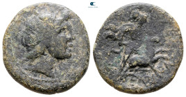 Sicily. Gela circa 208-208 BC. Bronze Æ
