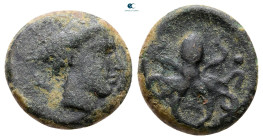 Sicily. Syracuse. Second Democracy 466-405 BC. Bronze Æ